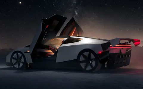 Суперпылесос и ракетные моторы. Неожиданные факты о новой Tesla Roadster